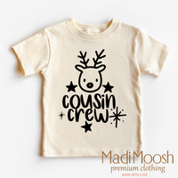 Cousin Crew Christmas graphic T-shirt by Madi Moosh