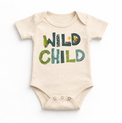Wild Child Outdoor Camping Bodysuit - Baby Bodysuit - Madi Moosh Boutique