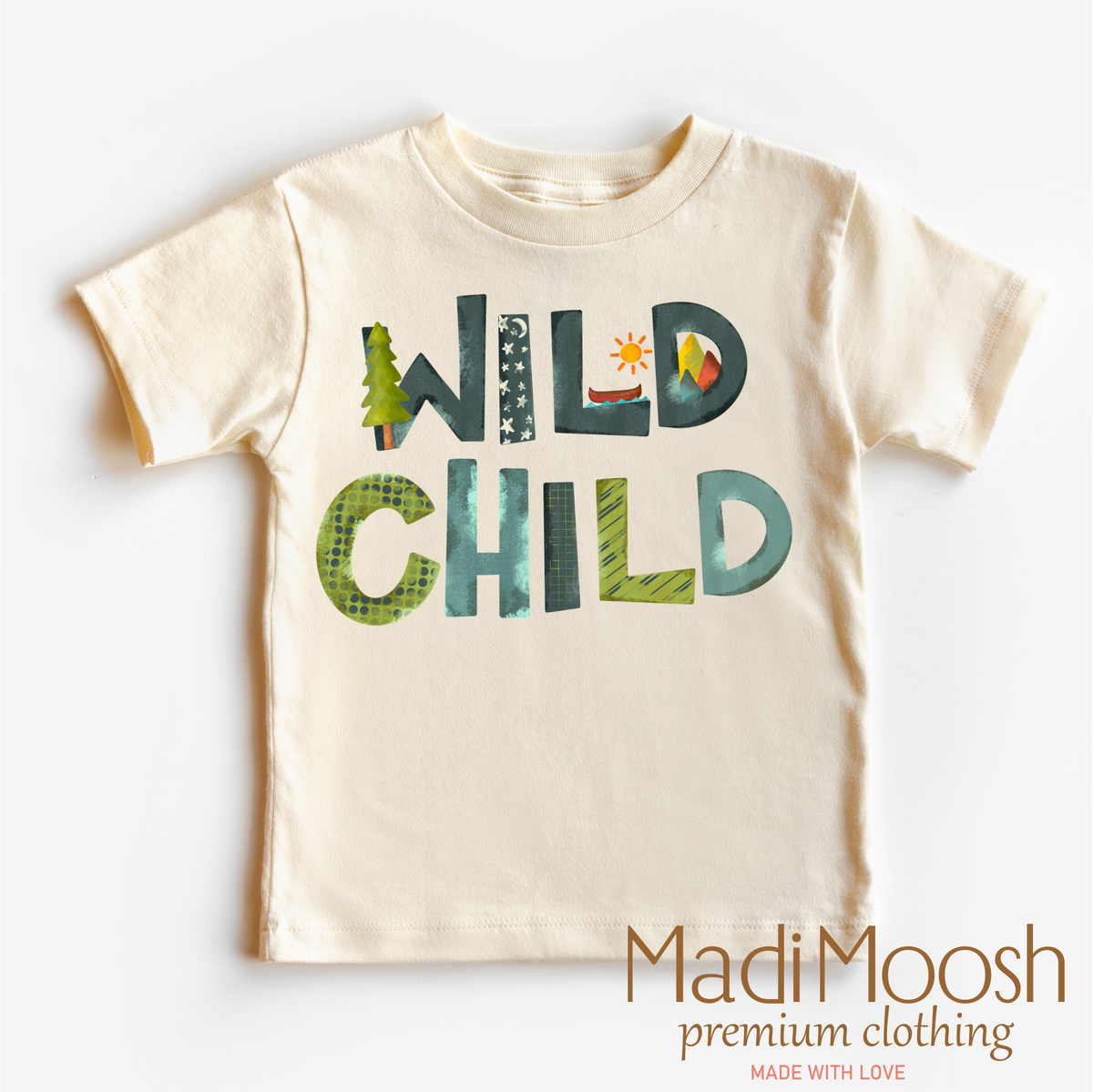 Wild Child Camping Shirt by Madi Moosh