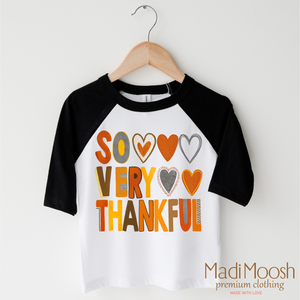 So Very Thankful Thanksgiving Shirt - Thanksgiving Tee