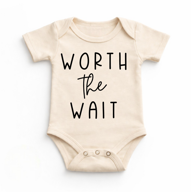 Worth The Wait Bodysuit - Baby Bodysuit