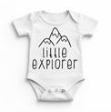 Little Explorer Outdoor Camping Bodysuit - Baby Bodysuit - Madi Moosh Boutique