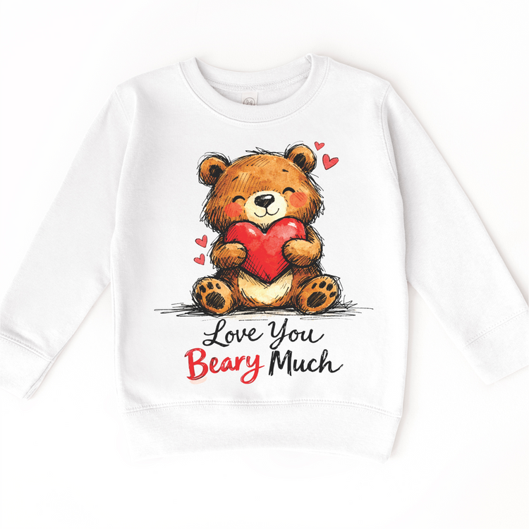 Love You Beary Much Valeintine's Day Shirt -  Teddy Bear Valeintine Tee