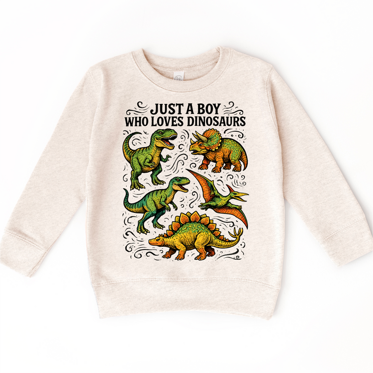 Just A Boy Who Loves Dinosaurs Shirt - Dinosaur Tee