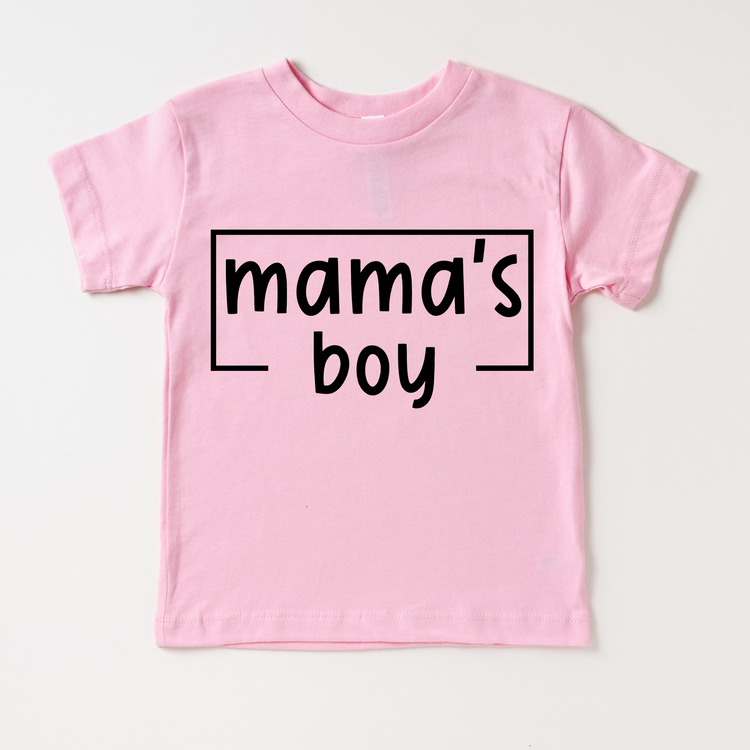 Mama's Boy Minimilist T-Shirt – Kids Tee