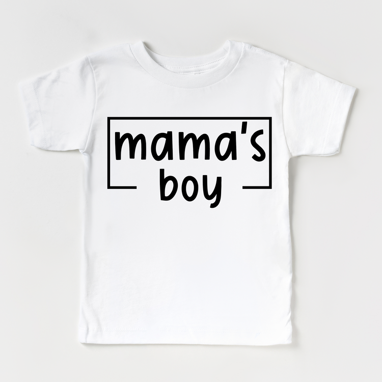 Mama's Boy Minimilist T-Shirt – Kids Tee