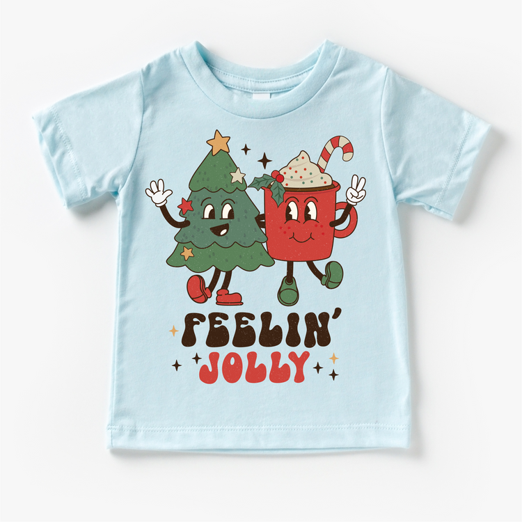 Feelin Jolly Christmas T-Shirt - Kids Tee
