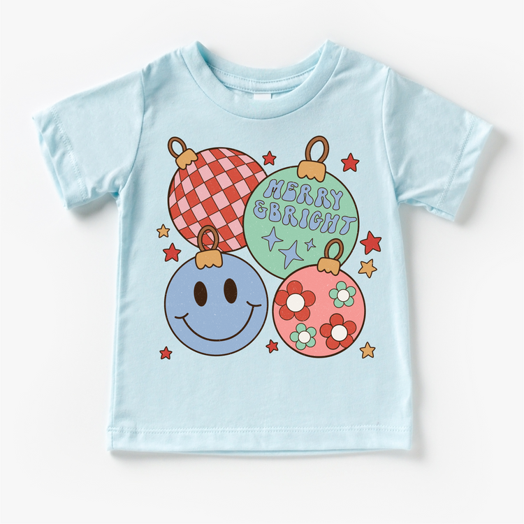 Merry And Bright Christmas T-Shirt - Christmas Tee