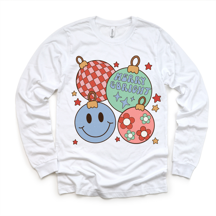 Merry And Bright Christmas T-Shirt - Christmas Tee