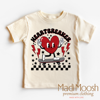 Heartbreaker Valentine graphic T-shirt by Madi Moosh