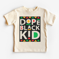Dope Black Kid Black History, Juneteenth Kids & Adult graphic T-shirt by Madi Moosh