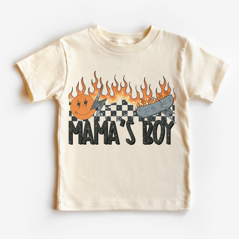 Mama's Boy Rocker Skater T-Shirt – Kids Tee