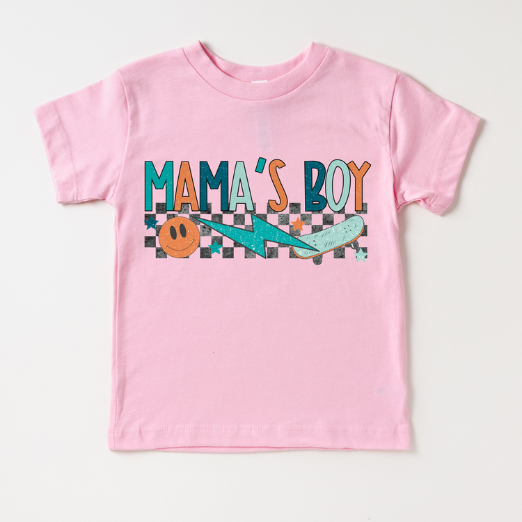 Mama's Boy Skater T-Shirt – Kids Tee