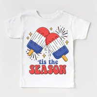 Tis The Season 4th Of July, July 4th Kids & Adult graphic T-shirt by Madi Moosh