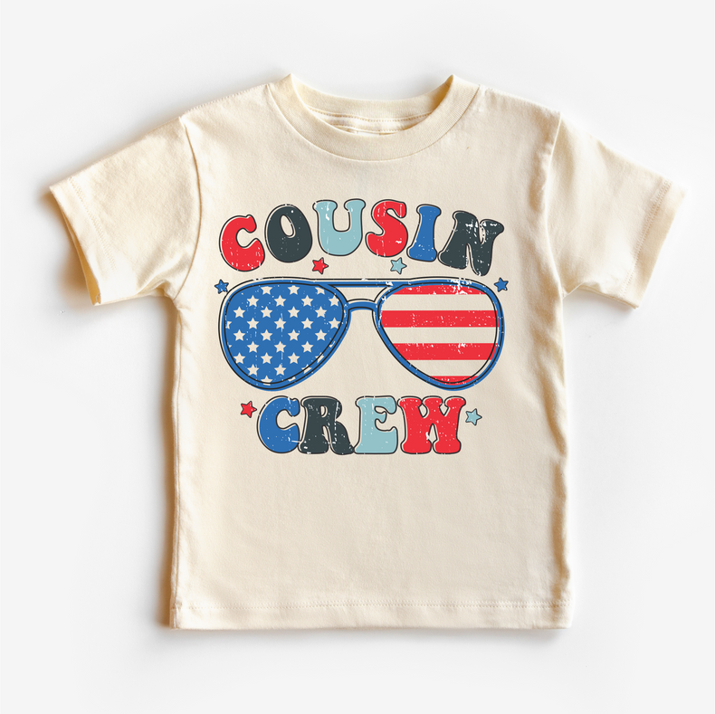 Cousin Crew 4th Of July Shirt - July 4th Kids & Adult Tee - Madi Moosh Boutique