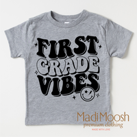 First Grade Vibes Shirt - School Shirt - Madi Moosh Boutique