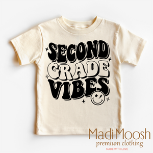 Second Grade Vibes Shirt - School Shirt