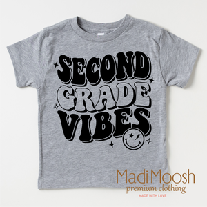 Second Grade Vibes Shirt - School Shirt