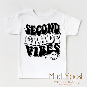 Second Grade Vibes Shirt - School Shirt