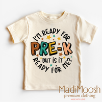 I'm Ready For Pre-K, School graphic T-shirt by Madi Moosh
