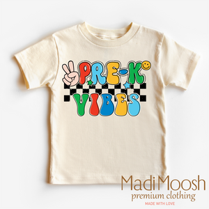 Pre-K Vibes Back To School Shirt - School Shirt