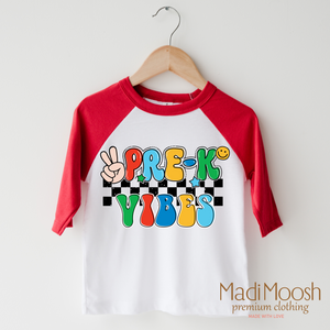 Pre-K Vibes Back To School Shirt - School Shirt