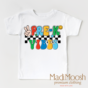 Pre-K Vibes Back To School Shirt - School Shirt