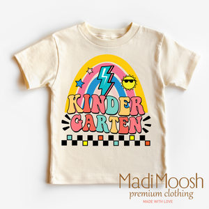 Kindergarten Rainbow School Shirt - School Shirt