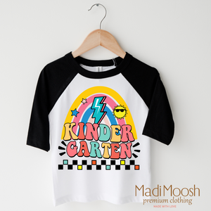 Kindergarten Rainbow School Shirt - School Shirt