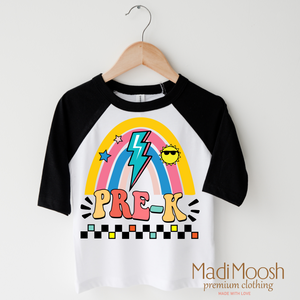 Pre-K Rainbow School Shirt - School Shirt