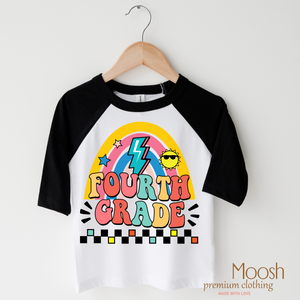 Third Grade Rainbow School Shirt - School Shirt