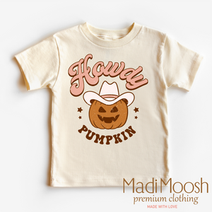 Howdy Pumpkin Shirt - Cowboy Halloween Shirt