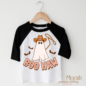 Boo Haw Ghost Shirt - Cowboy Halloween Shirt