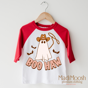 Boo Haw Ghost Shirt - Cowboy Halloween Shirt