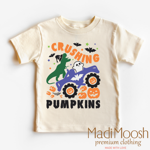 Cushing Pumpkins Shirt - Monster Truck Halloween Shirt