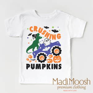 Cushing Pumpkins Shirt - Monster Truck Halloween Shirt