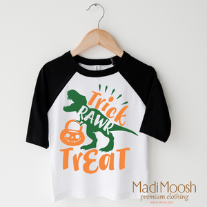 Trick Rawr Treat Shirt - Dinosaur Halloween Shirt