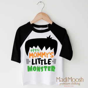 Mommy's Little Monster Shirt - Halloween Shirt