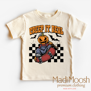 Creep It Real Skater Shirt - Halloween Shirt