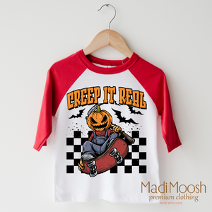 Creep It Real Skater Shirt - Halloween Shirt