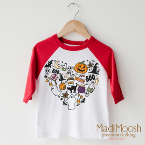 I Love Halloween Heart Shirt - Halloween Shirt