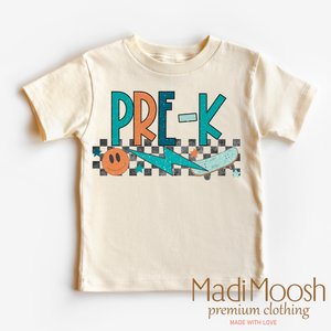 Pre-K Skateboard Back To School Shirt - School Shirt