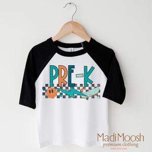 Pre-K Skateboard Back To School Shirt - School Shirt