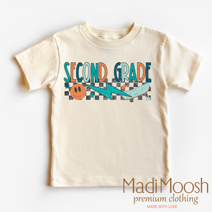 Second Grade Skateboard Back To School Shirt - School Shirt