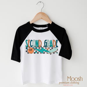 Second Grade Skateboard Back To School Shirt - School Shirt