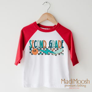 Second Grade Skateboard Back To School Shirt - School Shirt