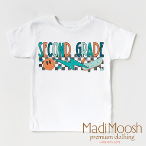 Second Grade Skateboard Back To School Shirt - School Shirt