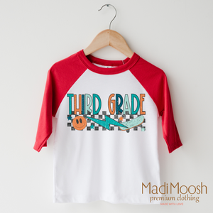 Third Grade Skateboard Back To School Shirt - School Shirt