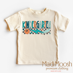 Kindergarten Skateboard Back To School Shirt - School Shirt