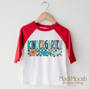 Kindergarten Skateboard Back To School Shirt - School Shirt